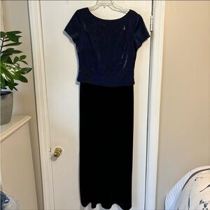 velvet elegant maxi dress